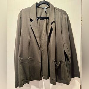 Eileen Fisher Olive Green Blazer/Jacket
